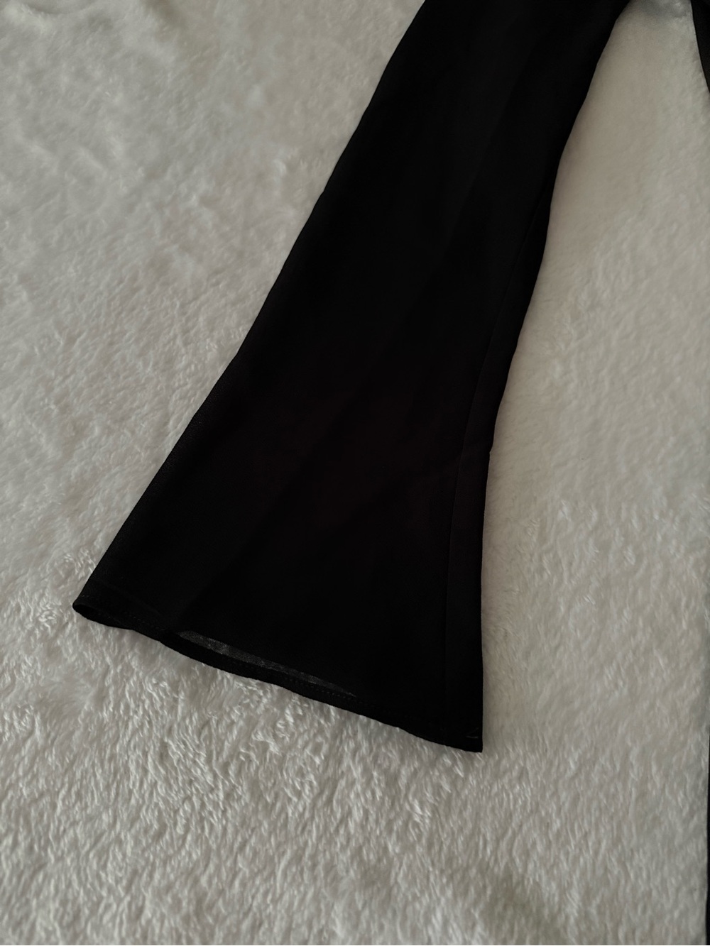 New Princess Polly Mollins Long Sleeve Black Mini Dress 2 nwt - Picture 10 of 14